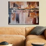 Wallity Pintura al óleo decorativa Multicolor 70 x 100 cm